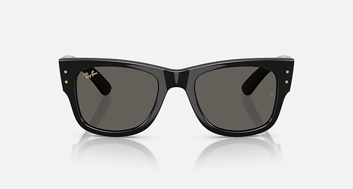 Ray-Ban MEGA WAYFARER Blacked Out A$AP Rocky Ultra-Noir propionate pont haut Lunette Solaire RB 0840s 6826/j5