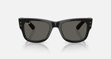 Ray-Ban MEGA WAYFARER Blacked Out A$AP Rocky Ultra-Noir propionate pont haut Lunette Solaire RB 0840s 6826/j5