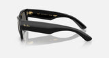 Ray-Ban MEGA WAYFARER Blacked Out A$AP Rocky Ultra-Noir propionate pont haut Lunette Solaire RB 0840s 6826/j5
