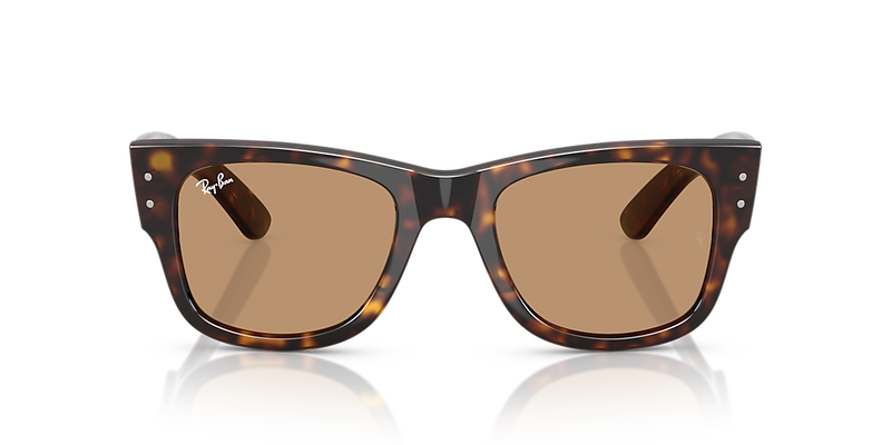 RAY-BAN : MEGA WAYFARER Summer Capsule | Havane Carré propionate pont haut Lunette Solaire RB 0840s 902/53 51