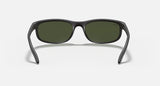 RAY-BAN : Ray-Ban PRÉDATEUR 2, Noir Mat, G-15 Vert RB 2027 W1847