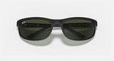 RAY-BAN : Ray-Ban PRÉDATEUR 2, Noir Mat, G-15 Vert RB 2027 W1847