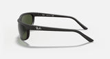 RAY-BAN : Ray-Ban PRÉDATEUR 2, Noir Mat, G-15 Vert RB 2027 W1847