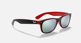 RAY-BAN — Nouvelle Wayfarer x Scuderia Ferrari Noir Mat rb2132m F638/30 55