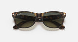 RAY-BAN : NEW WAYFARER CLASSIC Dégradé vert Bleu polarisé Rb2132 894/76