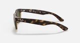 RAY-BAN : NEW WAYFARER CLASSIC Dégradé vert Bleu polarisé Rb2132 894/76