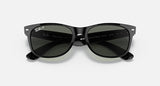 RAY-BAN : New Wayfarer Classic, Lentilles Polarisé Verte RB2132 901/58