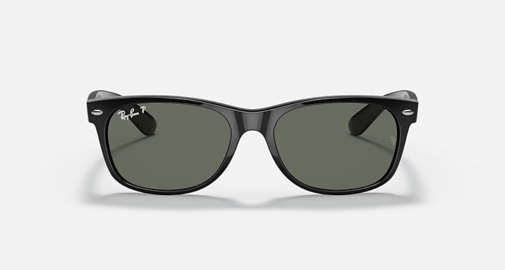 RAY-BAN : New Wayfarer Classic, Lentilles Polarisé Verte RB2132 901/58