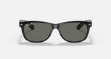RAY-BAN : New Wayfarer Classic, Lentilles Polarisé Verte RB2132 901/58