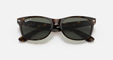 RAY-BAN : Ray-Ban New CLASSIQUE Wayfarer, Tortue polie, Rb2132 902/58