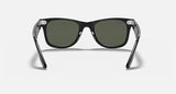 Ray-Ban Wayfarer Classic Original Carré Noir poli acetate Polarisé G-15 vert rb2140 901/58 50