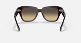 Ray-Ban Wayfarer Classic Original Carré Acétate Havane poli Dégradé marron/bleu Rb2186 1324bg 52