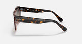 Ray-Ban Wayfarer Classic Original Carré Acétate Havane poli Dégradé marron/bleu Rb2186 1324bg 52