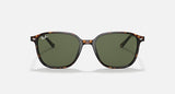 RAY-BAN : Léonard Carré Tortue polie en acétate G-15 Vert Rb2193 902/31 53