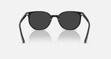 RAY-BAN : Elliot carré Noir poli en acétate à lentilles Polarisé noir | RB2197 901/48 52