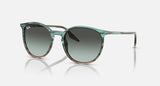 RAY-BAN : RB 2204 — Lunettes Phantos en acétate Noir poli avec lentilles Gris clair | RB2204 901/32 51