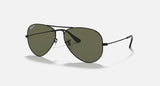 RAY-BAN : Aviator Classic, Noir/Vert Classique G-15 | RB3025 002/58 58