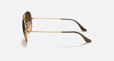 RAY-BAN : AVIATEUR DÉGRADÉ (Gradient) en Métal Brun clair poli | RB3025 9001A5