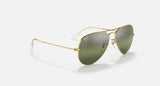RAY-BAN : AVIATEUR POLARISÉS+ (AVIATOR POLARIZED+ LENSES) | RB3025 9196G4