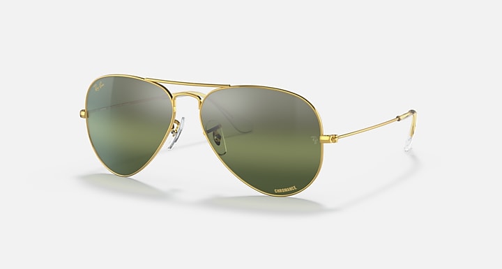 RAY-BAN : AVIATEUR POLARISÉS+ (AVIATOR POLARIZED+ LENSES) | RB3025 9196G4