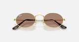 RAY-BAN : RB3547 en Or Arista poli et lentilles violet clair | Rb3547 001/1a 51
