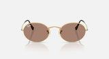 RAY-BAN : RB3547 en Or Arista poli et lentilles violet clair | Rb3547 001/1a 51