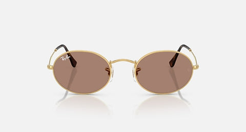 RAY-BAN : RB3547 en Or Arista poli et lentilles violet clair | Rb3547 001/1a 51
