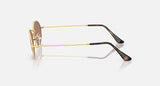 RAY-BAN : RB3547 en Or Arista poli et lentilles violet clair | Rb3547 001/1a 51