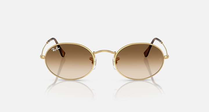 RAY-BAN : RB3547 en Or Arista poli et lentilles marron clair dégradé | Rb3547 001/51