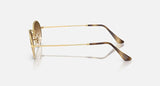 RAY-BAN : RB3547 en Or Arista poli et lentilles marron clair dégradé | Rb3547 001/51