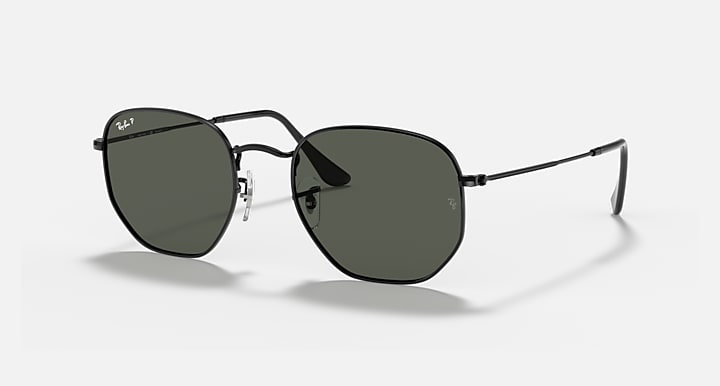 RAY-BAN : RB3548N en noir poli et lentilles G-15 vert polarisé | Rb3548n 002/58
