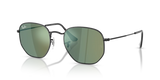 Ray-Ban Hexagonale Lunette Solaire Bleu Cristal RB 3548n 002/68 54