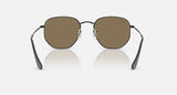 RAY-BAN : RB3548N en noir poli et lentilles bleu miroir | Rb3548n 002/8o