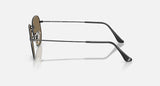 RAY-BAN : RB3548N en noir poli et lentilles bleu miroir | Rb3548n 002/8o