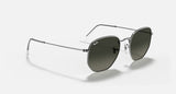 RAY-BAN : RB3548 en Gris anthracite poli et lentilles dégradé gris | Rb3548n 004/71
