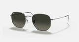 RAY-BAN : RB3548 en Gris anthracite poli et lentilles dégradé gris | Rb3548n 004/71