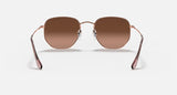 RAY-BAN : RB3548N en cuivre poli et lentilles dégradé brun | Rb3548n 9069/a5