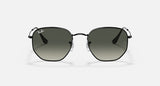 RAY-BAN : RB3548 en noir poli et lentilles dégradé gris | Rb3548 002/71
