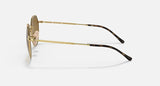 RAY-BAN : JACK en Or Arista poli et lentilles dégradé brun | RB3565 001/51