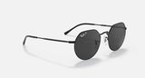 RAY-BAN : JACK en noir poli et lentilles polarisé noir | RB3565 002/48