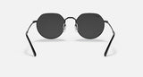 RAY-BAN : JACK en noir poli et lentilles polarisé noir | RB3565 002/48