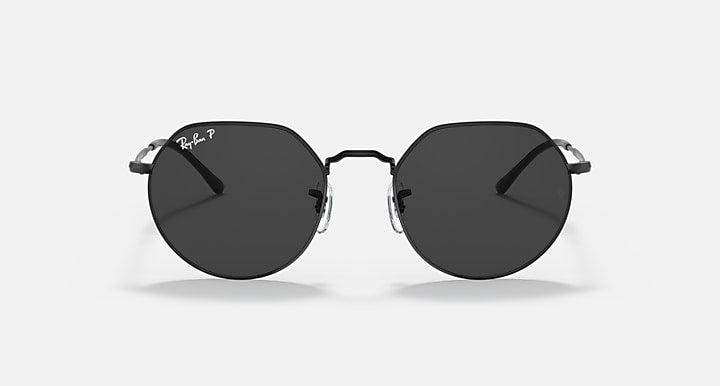 RAY-BAN : JACK en noir poli et lentilles polarisé noir | RB3565 002/48
