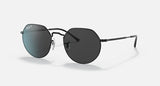 RAY-BAN : JACK en noir poli et lentilles polarisé noir | RB3565 002/48