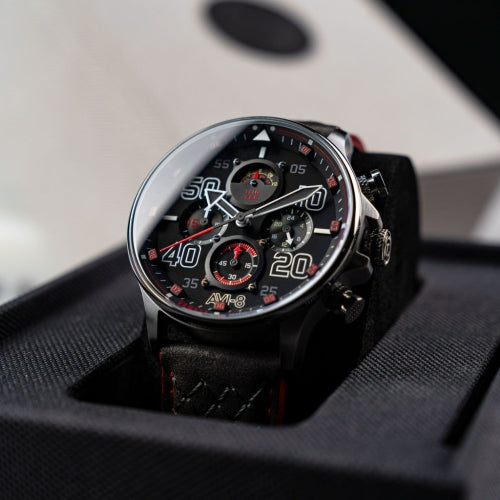 AVI-8 : Avi-8 Hawker Typhoon Av-4093-0A Gris/ Rouge