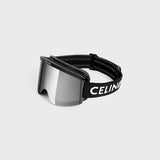 CELINE: Masque De Ski Celine, Noir Miroir