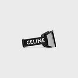 CELINE: Masque De Ski Celine, Noir Miroir