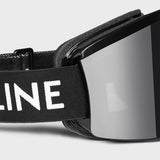 CELINE: Masque De Ski Celine, Noir Miroir