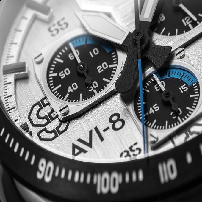 AVI-8 : Avi-8 Mustang Chronograph Quartz Av-4077-01