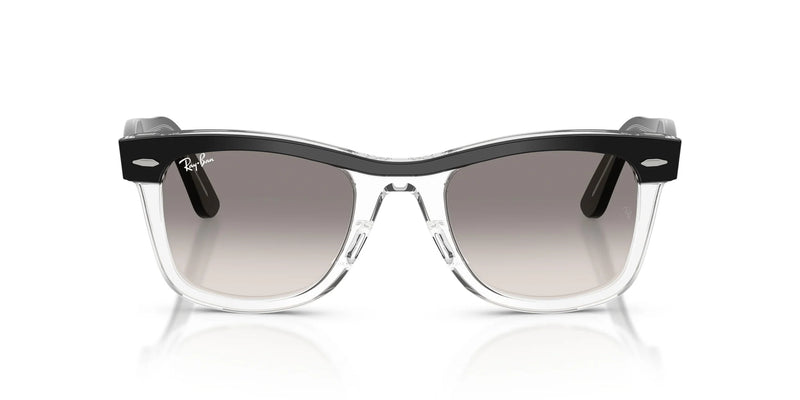Ray-Ban Wayfarer Lunette Solaire Gris dégradé clair Unisex RB 2240f 1294/32 52