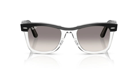 Ray-Ban Wayfarer Lunette Solaire Gris dégradé clair Unisex RB 2240f 1294/32 52